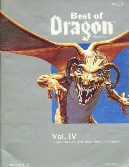 Best of Dragon Magazine #4 cover